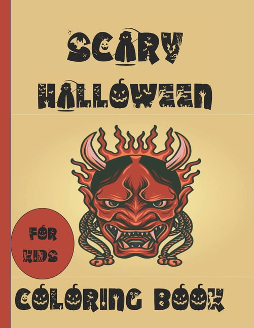 Scary Halloween Coloring Books For kids : Scary Creatures And Creepy Spooky From Classic Horror Movies Halloween Holiday Gifts for Adults Kids Gift ideas and surprises (Paperback)