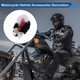 thumbnail image 3 of Accesorios para Casco de Motocicleta Decoración Orejas de Gato con Colores Gradientes y Campanas para Cascos de Motocicleta Bicicleta Esquí Blanco Negro Peluche Stickers 1Set, 3 of 6