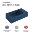 thumbnail image 6 of Sam's Pets Duke Pet Bowl 13'' In Navy Blue, 6 of 10