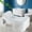 Collapsible White, variant on Eplumivor Bathroom Foldable Poop Adult White, 7 Inch Assistance Step Massage Soles of The Feet Toilet Step Stool, Suitable for Shower, Study, Living Room