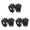 thumbnail image 2 of Guantes de fitness Yuarrent 2 uds medio dedo Negro L, 2 of 6
