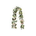 thumbnail image 2 of Nkmbld Easter Egg Garland Vine, Easter Spring Easter Garland String Farmhouse Hanging Decor for Mantle Kitchen Fireplace Wall Window Indoor Outdoor Decor, 2 of 9