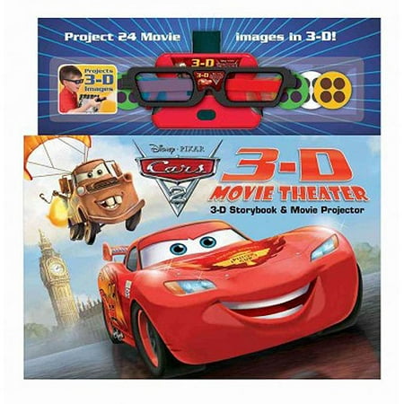 Disney - Pixar Cars 2 3D Movie Theater Storybook: Storybook & Movie Projector