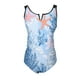 thumbnail image 5 of Traje de baño de bikini de verano con estampado de moda para mujer, con cojín en el pecho y sin soporte de acero, sin espalda, con tirantes, de nailon., 5 of 5