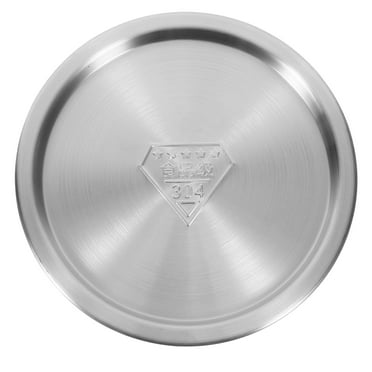 HOMEMAXS Stainless Steel Large Bowl Cover 18cm Reusable Pot Lid Jar Pan Lid Kitchen Accessory