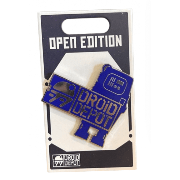 Disney Parks Star Wars Galaxy Edge Droid Depot Open Edition Logo Pin New W Tag