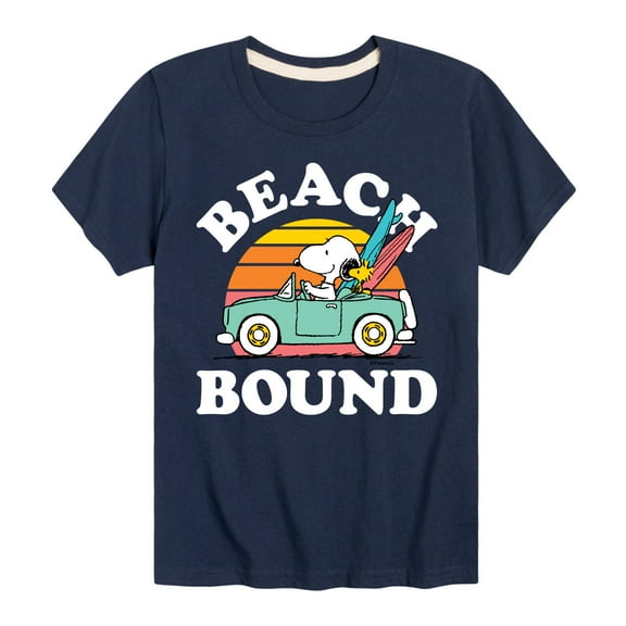 Peanuts - Beach Bound - Toddler and Youth Short Sleeve T-Shirt