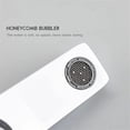 thumbnail image 4 of Waterfall Bathtub Faucet, Wall Mounted Cold and Hot Water Mixer Tap, White/Black Bathroom Shower Faucet,White, 4 of 7