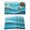 Turquoise, variant on Blue Striped Placemats Set of 4, Modern Abstract Art Wave Moire Gradient Placemats for Dining Table, Place Mats for Kitchen Tabletop, Waterproof Wipeable Dining Table Mats Set