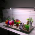 thumbnail image 2 of Unique Bargains 2 Pcs Aquarium Plants Decorations Artificial Aquatic Plant Purple 5.12", 2 of 7