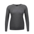 thumbnail image 1 of FashionOutfit Women's Long Sleeve Crew Neck Classic Sweater Various Colors, 1 of 3