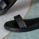 thumbnail image 5 of Zapatos Verano Sandalias Planas Una Banda Tobillo Correa Hebilla Punta Abierta para Mujer, 5 of 9