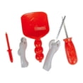 thumbnail image 2 of Northlight Halloween Pumpkin Carving Kit - 11" - White and Orange - 5-Piece, 2 of 3