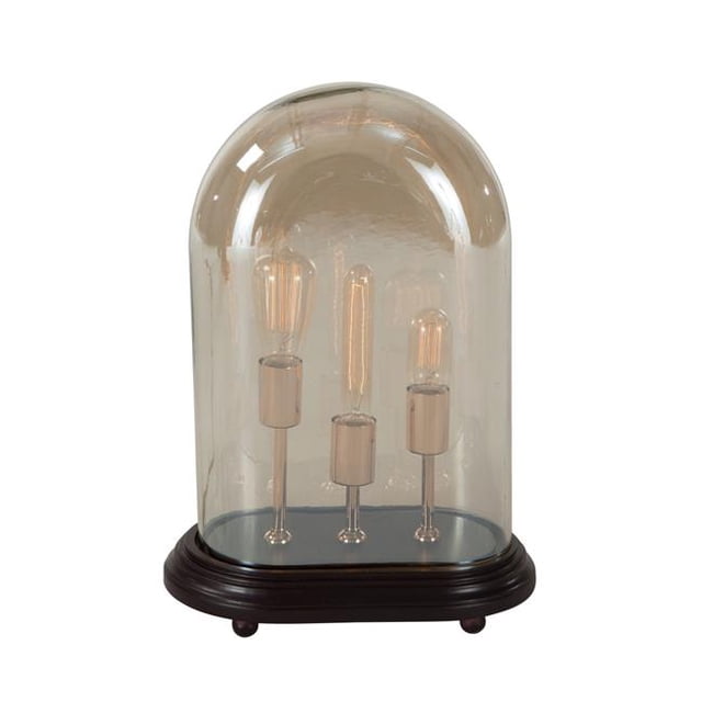 World Interiors ZWGET306-4 Élément Industriel Lampe de Table Moderne&44; Noir