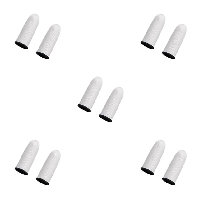 Inteprter 1 par de guantes para juegos en la punta de los dedos, protectores de manga antiarañazos sensibles a la absorción para juegos Type2 NO2