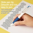 thumbnail image 6 of Vikakiooze Retractable Fountain Pen,Refillable Ink Writing Pen for and Office Writing,Super Soft Non-slip Grip,for Writing,Painting,,Office, 6 of 8
