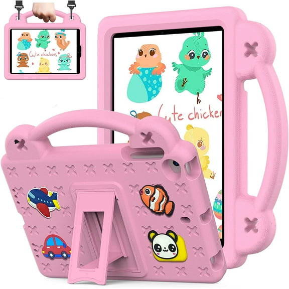 Kids Case for Lenovo Tab K10 2021/M10 FHD Plus Case 10.3 Inch (2020 2nd Gen), Shockproof Protective with Pencil Holder, Folding Handle Stand Shoulder Strap for 10.3" TB-X606F/TB-X606X