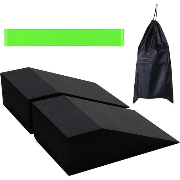 Calf Stretcher Slants Board Nonslip Squats Wedges Block Strength Training Leg Machine for Calf Stretches Weightlifting