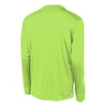 thumbnail image 6 of Mens Long Sleeve PosiCharge Competitor Polyester Tee Shirt Lime Shock 4XL, 6 of 8