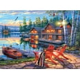 thumbnail image 4 of Buffalo Games - Darrell Bush - Loon Lake - 1000 Piece Jigsaw Puzzle, 4 of 6