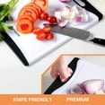 thumbnail image 5 of Tablas De Cortar Extra Grandes De Plástico Para Cocina (Juego De 4) Tabla De Cortar Para Lavavajillas Con Ranuras Para Jugo Asas De Fácil Agarre Negro Empune, 5 of 5
