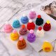 thumbnail image 3 of 10/20 piezas Mini gorro de Papá Noel, sombreros de bola de pelo, broche, alfileres para suéter, insignia, Collar, ropa, accesorios para muñecas, decoración artesanal de costura DIY, 3 of 4