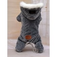 thumbnail image 2 of Pet Four-legged Clothes For Dogs And Cats With Thickened , Winter Warm Clothes For Small Dogs And Cats, 2 of 4