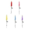 thumbnail image 3 of Toystoory 2 uds luz Solar ahorro de energía LED luces de césped al aire libre RGB lámparas de patio lámpara de camino a prueba de herrumbre Iluminación y accesorios Rosado Toystoory HA073511-02, 3 of 6