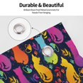 thumbnail image 4 of Lsque Colorful Cats Pattern Flag,Colorful Cats Printed Garden Flag 48 x 72 in - Double Sided Small Flags for Yard, 4 of 9