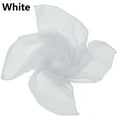 thumbnail image 4 of Opolski Women Stylish Pure Candy Color Soft Chiffon Silk Neck Scarf Square Wrap Shawl, 4 of 9