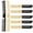 black;yellow, variant on OPALESQUE 10pcs Foldable Hair Brush, Travel Comb for Women, Folding Hair Brush Double Headed for Women Men Family School Travel Car Gym Bag Purse(Pink&Blue)