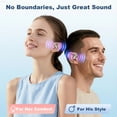 thumbnail image 3 of Auriculares Bluetooth Abiertos Inalámbricos ibeacos ENC Mic IP54, 3 of 7