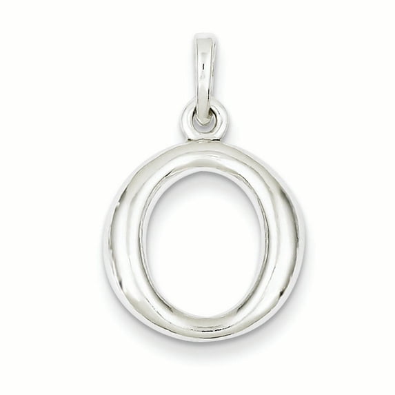 Sterling Silver Round Polished Pendant Charm