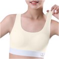 thumbnail image 3 of Penkiiy Entrenamiento sujetadores para niñas, sin costuras Teen Girls Sports Bras Ultra Comfort Soft Tween Bras, 3 of 10