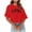 Red, variant on Summer Womens Casual Short Sleeve Crewneck Shirts Lightweight Soft Casual Letter Print Tops Clothes 04 Teen T Shirt Medium Shirt Weightlifting Long Sleeve Shirts Woman Shirts Summer Long Sleeve Tees