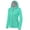 Ice Green, variant on Little Donkey Andy Women's Lightweight Hooded Softshell Jacket for Running Travel Hiking, Windproof, Water Repellent Dark Blue Size M