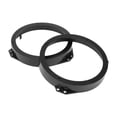 thumbnail image 1 of Anillo Espaciador de Altavoz Único Bargains Adaptador de Altavoz Tweeter para Fiat 500 2007 Impermeable Negro para 6.5" ABS 2 Pcs, 1 of 7