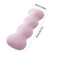 thumbnail image 3 of Rewenti Summer Coolings Ice Silk Long Body Pillow 39.37In for Side Sleepers Leg Pillow Soft Ergonomic Bolster Cushion for Adults Bed Support Sleeping Pillow, 3 of 6
