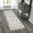thumbnail image 3 of Palmetto Living by Orian CT2-NARD-05SF-068X245R 2 ft. 3 in. x 8 ft. Cotton Tail Nardik Soft White Runner Rug, 3 of 3