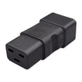 thumbnail image 3 of Adaptador de corriente,Adaptador de corriente IEC320 C20 a C19 16A 250V,IEC320 C20 a IEC320 C19 Enchufe de alimentación PVC,Conector C20 a C19 Alto rendimiento Durable,Enchufe de conversión, 3 of 8