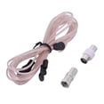 thumbnail image 1 of Antena Fm Dipolo Radio Hogar Interior Receptor Fm Antena Con Tv Conector Hembra Moyic EL008356-00, 1 of 6