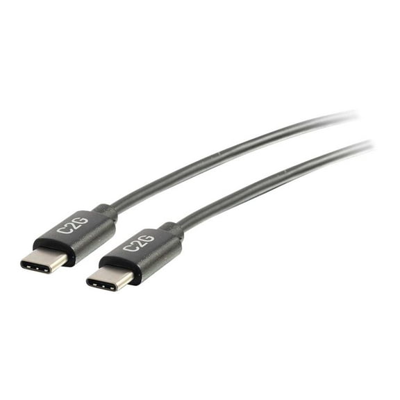 C2G 28825 USB-C Cable - USB-C 2.0 Male to Male Cable (3A Charging) (3 Feet, 0.91 Meters)
