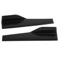 thumbnail image 3 of Falda lateral para coche2 piezas Falda lateral universal para coche Alas de alas de balancín Splitter Difusor de canard Negro brillante Khall QC11003, 3 of 6