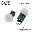 thumbnail image 6 of 10Pcs AM312 Mini Human Sensor Module IR Pyroelectric Infrared PIR Motion Detector Modules DC 2.7V to 12V, 6 of 8