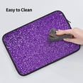 thumbnail image 5 of Pofeuu Glitter Purple Print Laptop Carrying Case,13-15-Inch Laptop and Tablet, Sleek Design, Durable and Water-Repellent Fabric, Business Casual or School-13 inch, 5 of 8