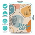 thumbnail image 4 of Washable Rubber Boho Style Vintage Floral Dish Drying Mats for Kitchen Counter Home Large Coffee Bar Pad Accessories and Decor for Utensils Stemware 18''x24'', 4 of 7