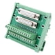 thumbnail image 2 of DB25 Carril DIN DB25-M6 Conector de placa de bloque de terminales de módulo de interfaz de montaje en carril DIN de cabeza hembra doble Ticfox, 2 of 12