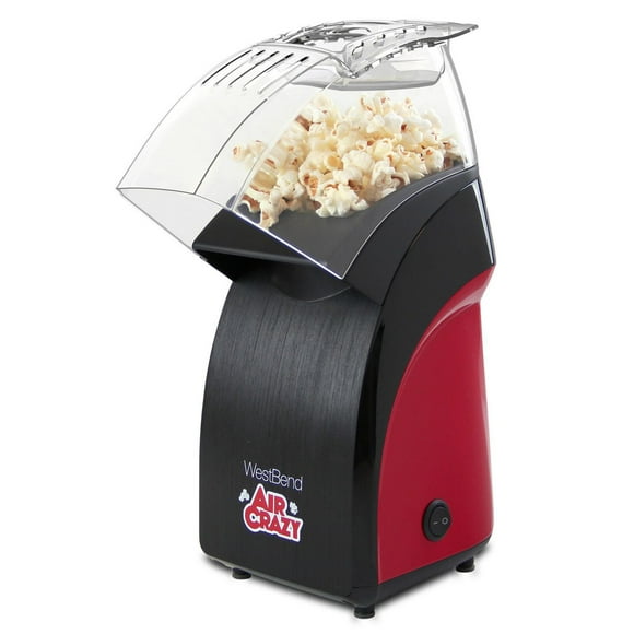 WestBend 82471R Air Crazy 4 QT (3.8 L) À Popcorn À Air Chaud Machine avec Tasse de Mesure qui Permet de Faire Fondre lee Beurre