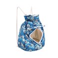 thumbnail image 1 of sweethay Bolsa de bendición para mascotas, correa de hombro ajustable térmica, portátil, para otoño e invierno, para exteriores, senderismo, coche, Suministros para gatos Azul sweethay PT004525-01, 1 of 6