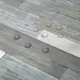 thumbnail image 4 of AULIGET Peel and Stick Backsplash, 2 Sheets Distressed Wood Look PVC Wall Tiles Stick on Backsplash, 4 of 7